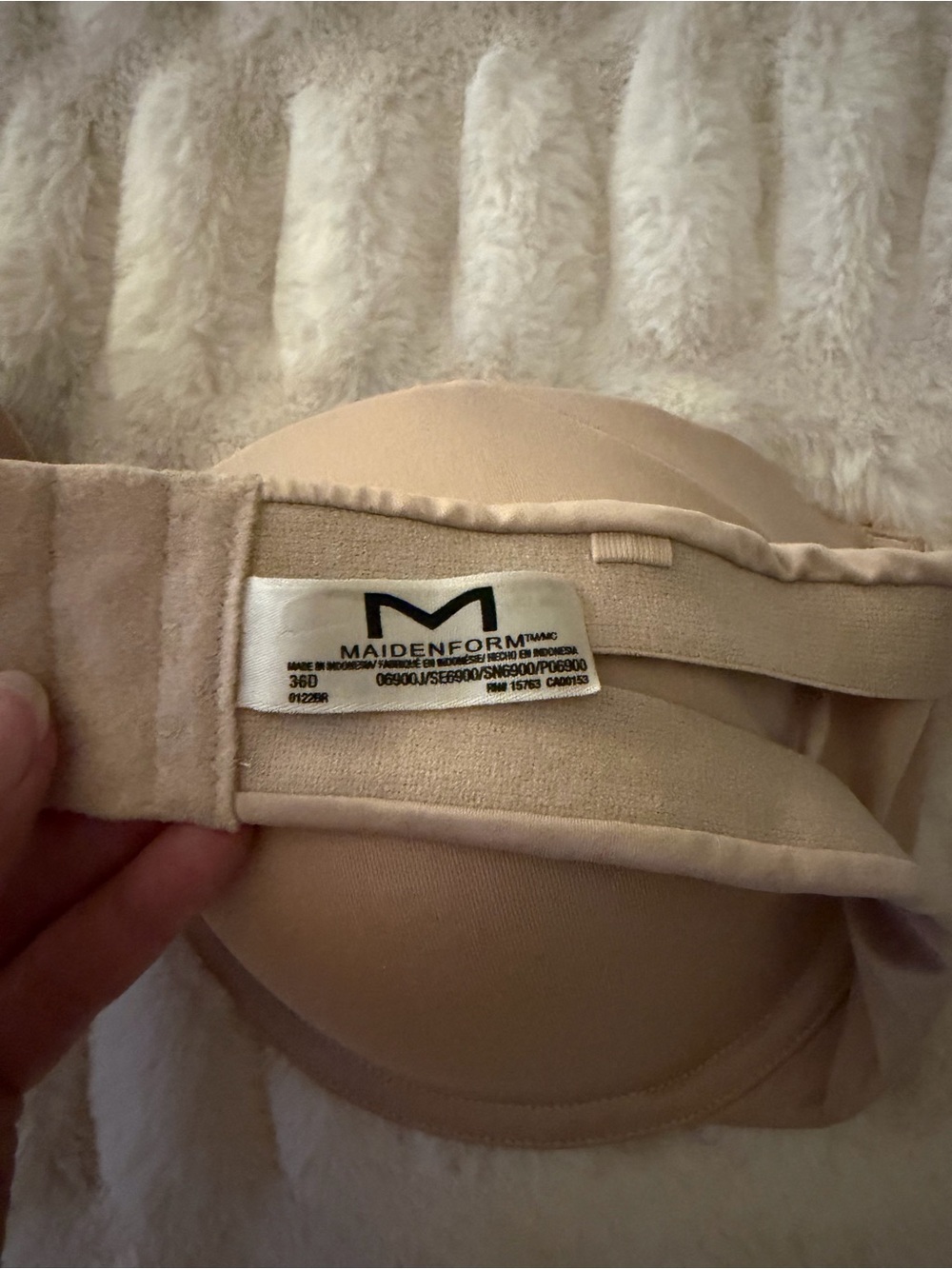 Maidenform Strapless Smooth Nude Bra